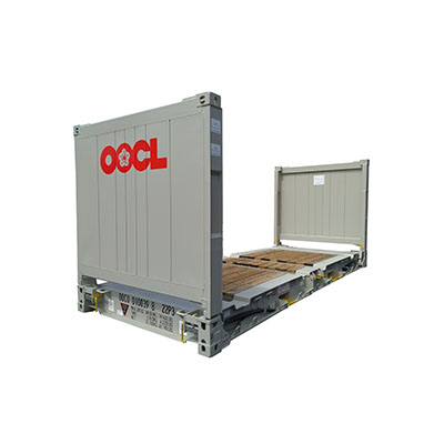 20 Feet Flat Rack Container