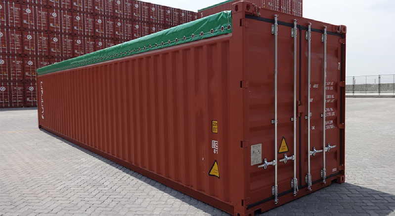 maskine Uredelighed Dyster Open Top Shipping Container For Sale, Open Top High Cube